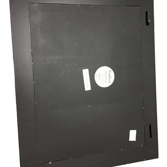 WONDERLAND- DECORATIVE WOOD "WE WISH YOU A CHRISTMAS" TRAY 15X19 - Picture 5 of 5